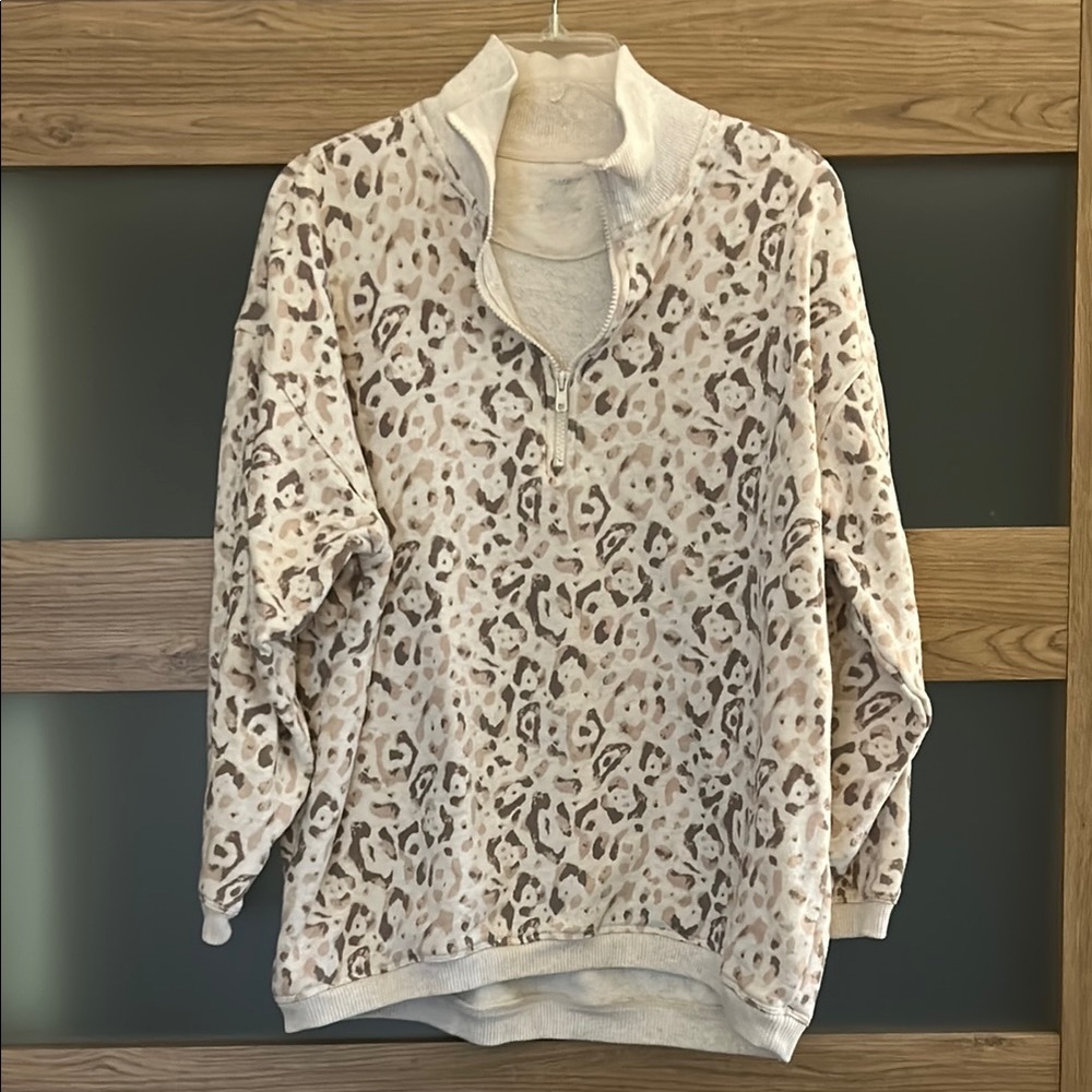 Aerie quarter zip sweatshirt